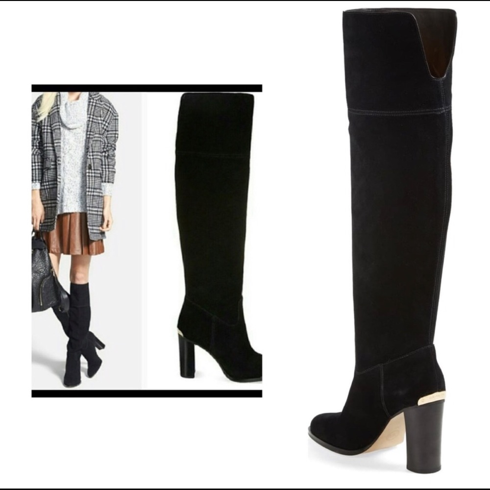 MICHAEL KORS REGINA SUEDE BOOTS “BRAND NEW”